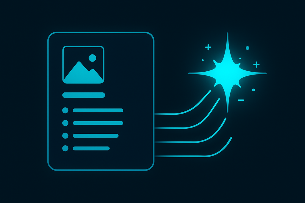 Illustration zu KI-gestützten Produkttexten für E-Commerce