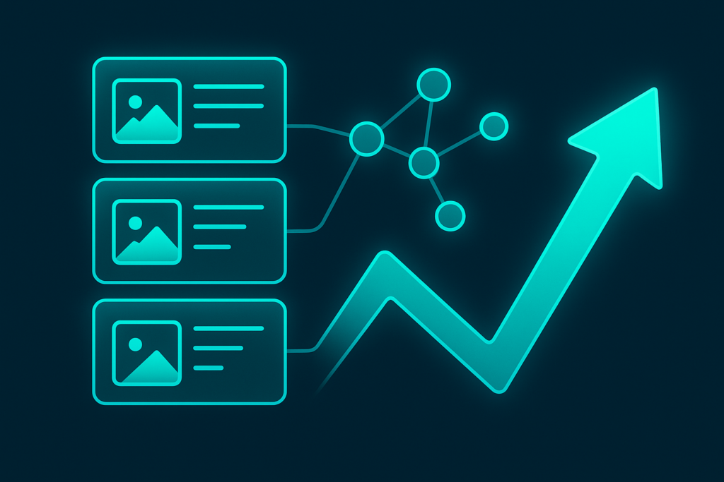 Illustration zu Produktempfehlungen und Bundles im Online-Shop