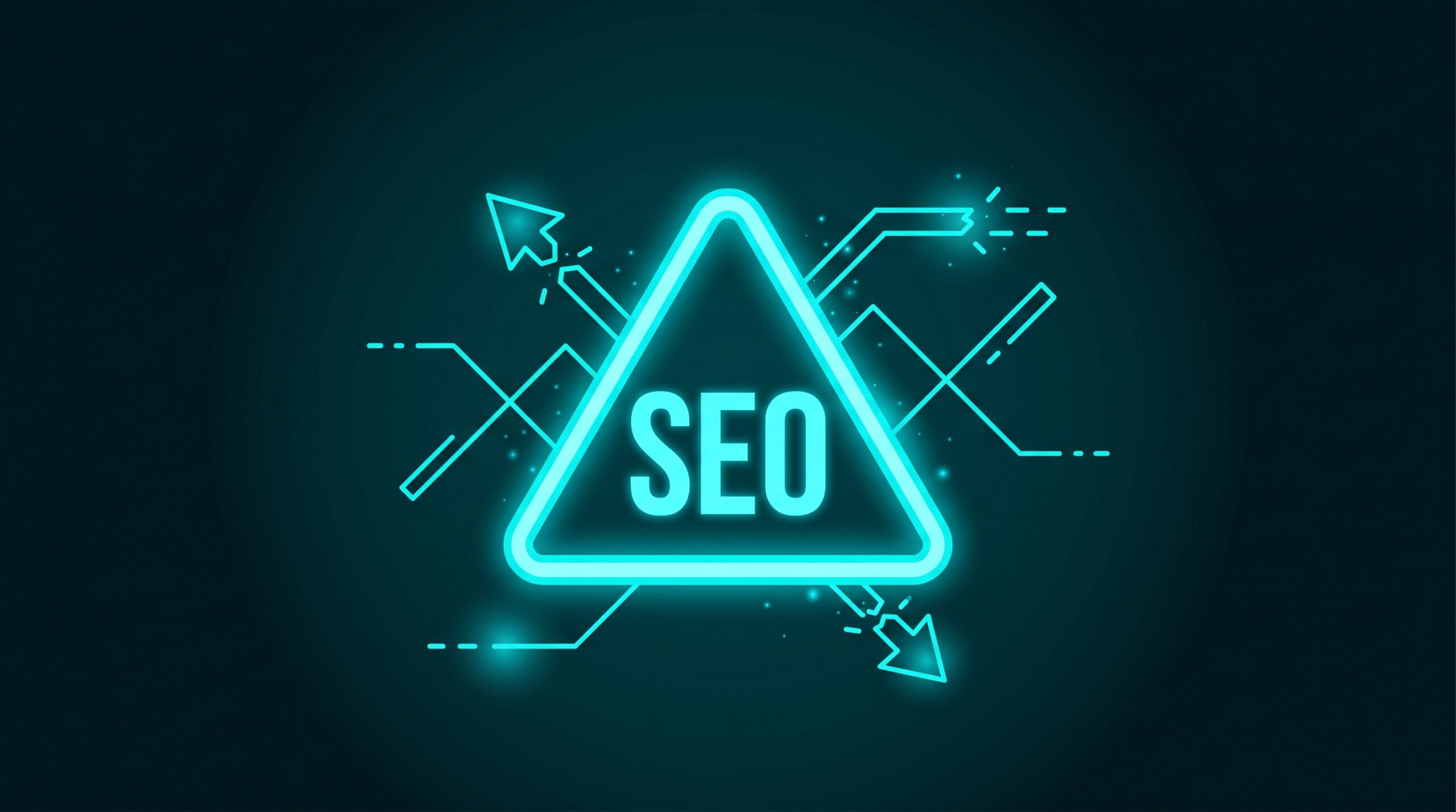 Ilustrație cu avertisment SEO - greșeli frecvente care afectează clasamentele Google