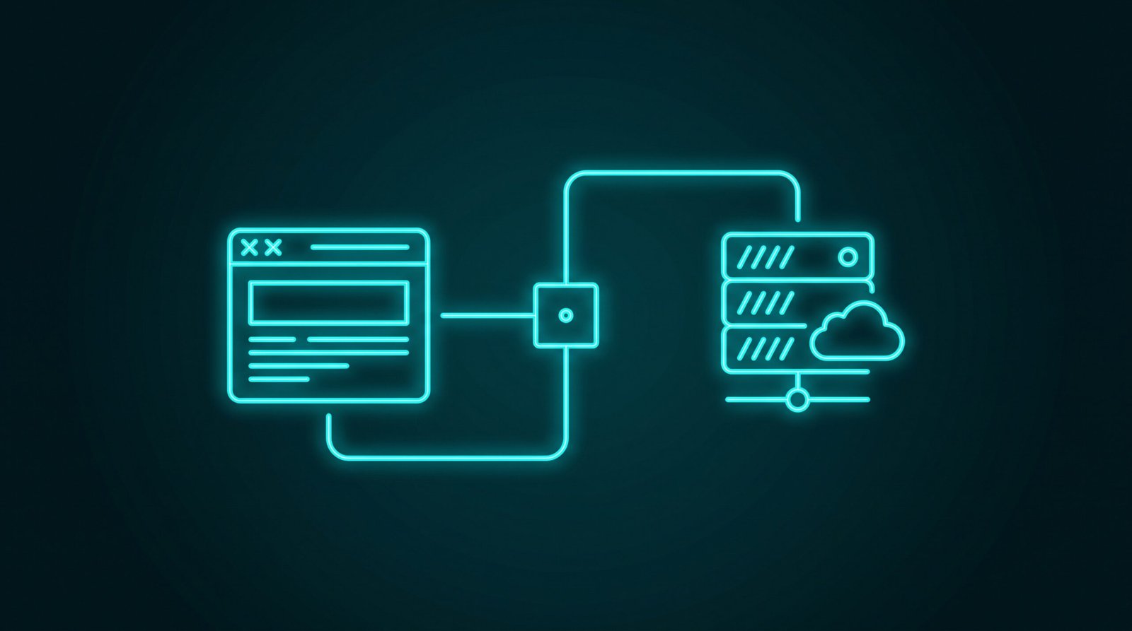 Ilustrație neon despre tracking TikTok Ads: Pixel, Events API și parametri UTM