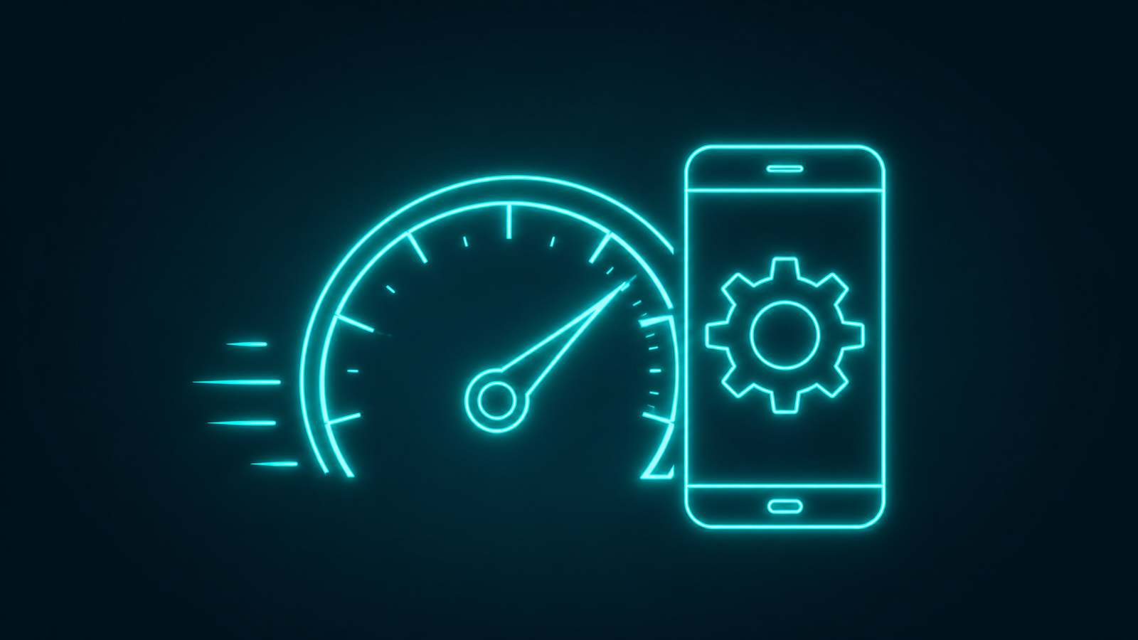 Vitezometru și telefon mobil cu rotiță - optimizare tehnică viteză SEO blog