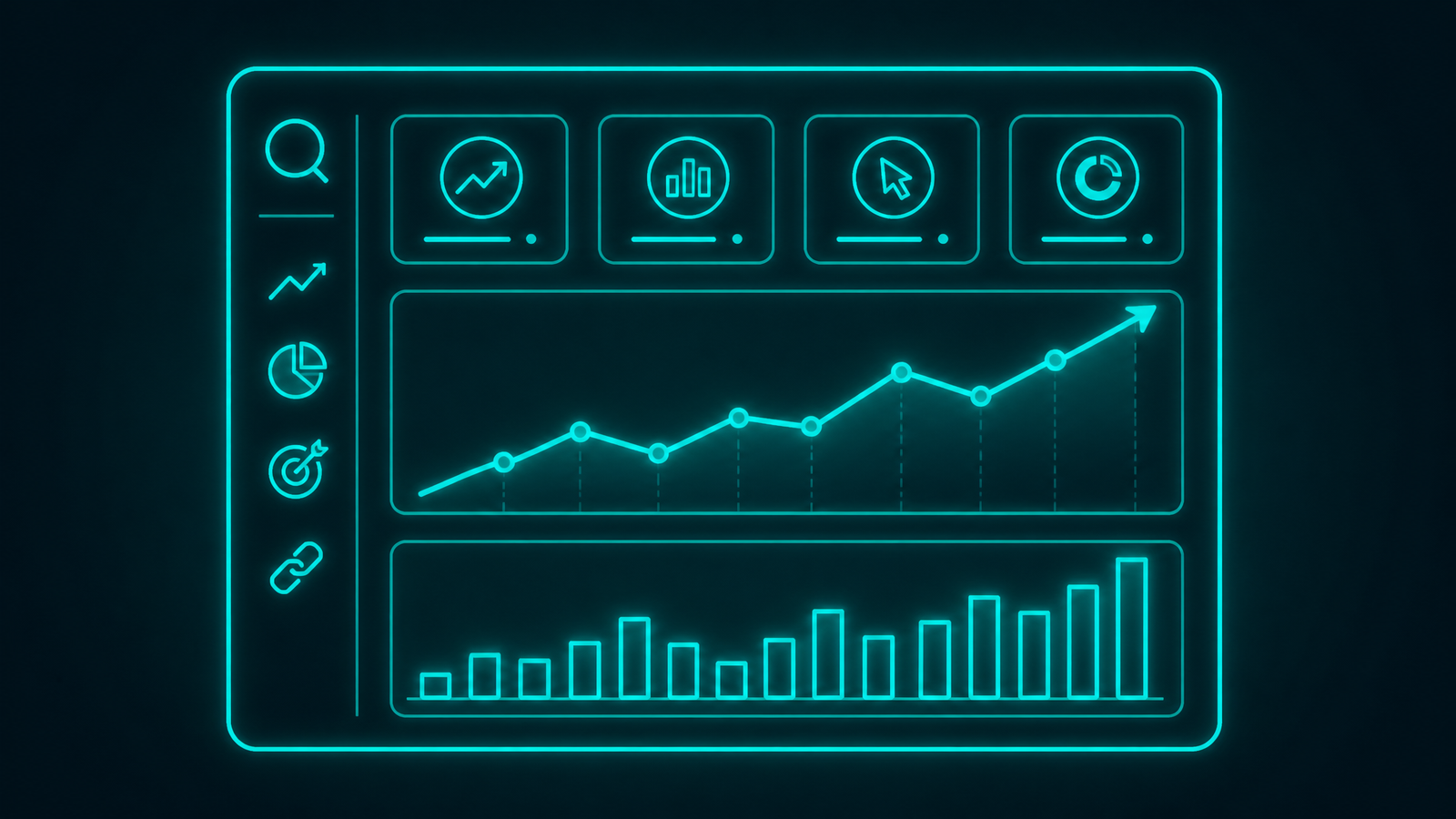 Dashboard analytics pentru măsurarea performanței SEO blog